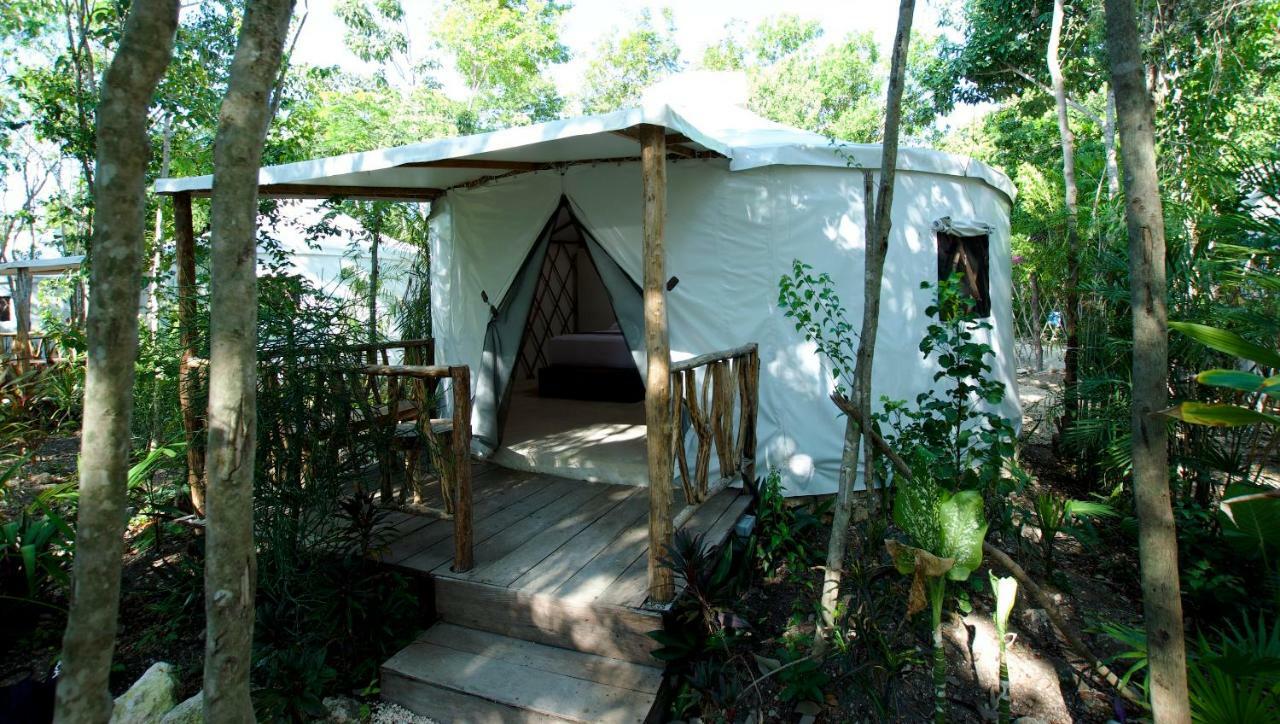 Huaya Camp Daire Playa del Carmen Dış mekan fotoğraf