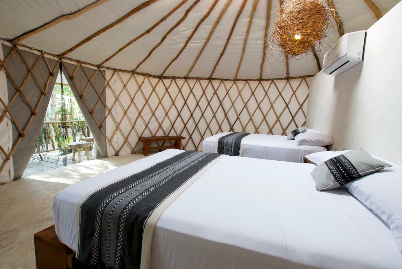 Huaya Camp Daire Playa del Carmen Dış mekan fotoğraf